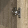 Sonoma-Eiche Badschrank mit Regalen Akhtar 36x35x95cm
