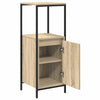 Sonoma-Eiche Badschrank mit Regalen Akhtar 36x35x95cm