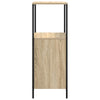 Sonoma-Eiche Badschrank mit Regalen Akhtar 36x35x95cm