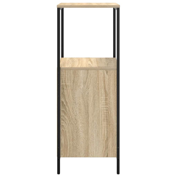 Sonoma-Eiche Badschrank mit Regalen Akhtar 36x35x95cm