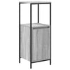 Grauer Sonoma-Badschrank mit Regalen Sarahi 36x35x95cm