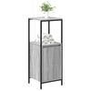 Grauer Sonoma-Badschrank mit Regalen Sarahi 36x35x95cm