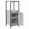 Grauer Sonoma-Badschrank mit Regalen Sarahi 36x35x95cm