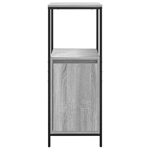 Grauer Sonoma-Badschrank mit Regalen Sarahi 36x35x95cm