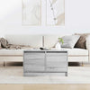 Grauer Couchtisch mit Schubladen Agrifin 70,5x70x40cm (Sonoma)