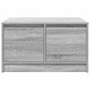 Grauer Couchtisch mit Schubladen Agrifin 70,5x70x40cm (Sonoma)