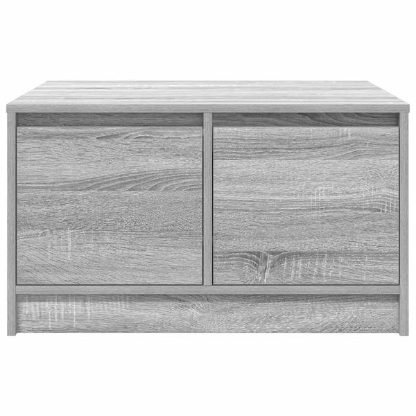 Grauer Couchtisch mit Schubladen Agrifin 70,5x70x40cm (Sonoma)