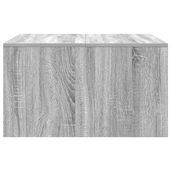 Grauer Couchtisch mit Schubladen Agrifin 70,5x70x40cm (Sonoma)
