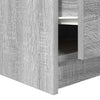 Grauer Couchtisch mit Schubladen Agrifin 70,5x70x40cm (Sonoma)