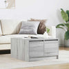 Grauer Couchtisch mit Schubladen Agrifin 70,5x70x40cm (Sonoma)