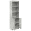 Betongrauer Schrank Haden 50x35x180cm (Holz)