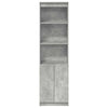 Betongrauer Schrank Haden 50x35x180cm (Holz)