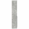 Betongrauer Schrank Haden 50x35x180cm (Holz)