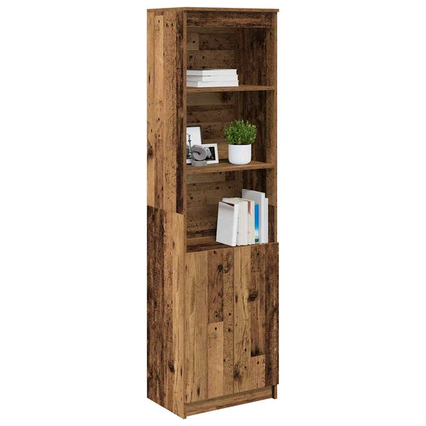 Vanha puu kaappi Haden 50x35x180cm (puinen)