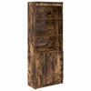 Räuchereiche Schrank Haden 70x35x180cm (Holz)