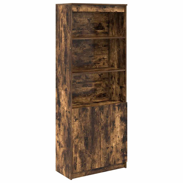 Räuchereiche Schrank Haden 70x35x180cm (Holz)