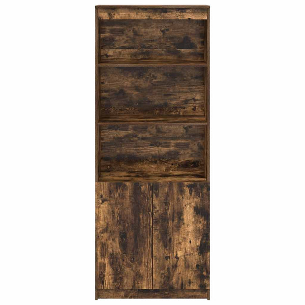 Räuchereiche Schrank Haden 70x35x180cm (Holz)