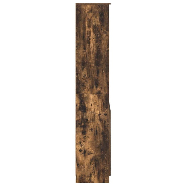 Räuchereiche Schrank Haden 70x35x180cm (Holz)