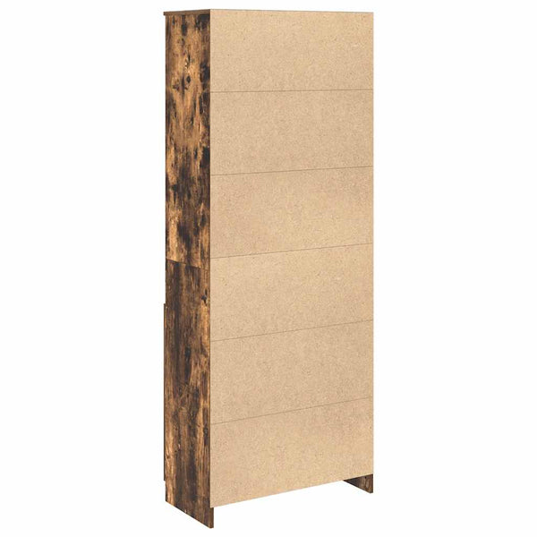Räuchereiche Schrank Haden 70x35x180cm (Holz)