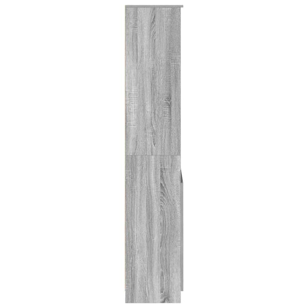 Harmaa kaappi Haden 70x35x180cm (puinen)
