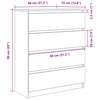 Sideboard Savutammi Culaita 80x35x99cm (Holz)