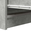 Betongraues Sideboard Rosen 100x35x99cm (Holz)