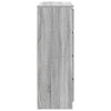 Graues Sideboard Rosen 100x35x99cm (Holz)