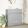 Graues Sideboard Rosen 100x35x99cm (Holz)