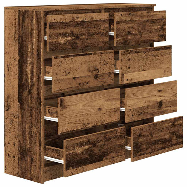 Alte Holzkommode Rosen 100x35x99cm (Holz)