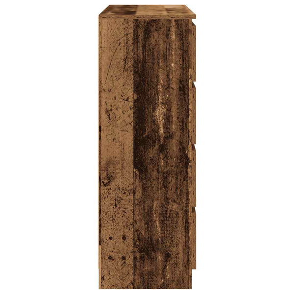 Alte Holzkommode Rosen 100x35x99cm (Holz)