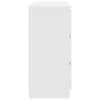 Weißes Sideboard Christian 100x35x76cm (Holz)