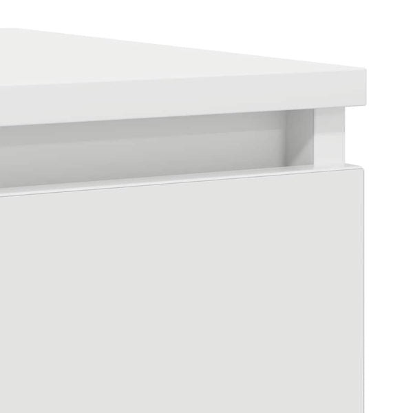 Weißes Sideboard Christian 100x35x76cm (Holz)