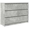 Betoninharmaa senkki Christian 100x35x76cm (puinen)