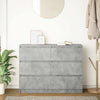 Betoninharmaa senkki Christian 100x35x76cm (puinen)
