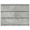 Betoninharmaa senkki Christian 100x35x76cm (puinen)