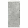 Betoninharmaa senkki Christian 100x35x76cm (puinen)