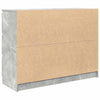 Betoninharmaa senkki Christian 100x35x76cm (puinen)