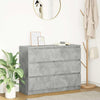 Betoninharmaa senkki Christian 100x35x76cm (puinen)