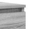 Harmaa senkki Christian 100x35x76cm (engineered wood)