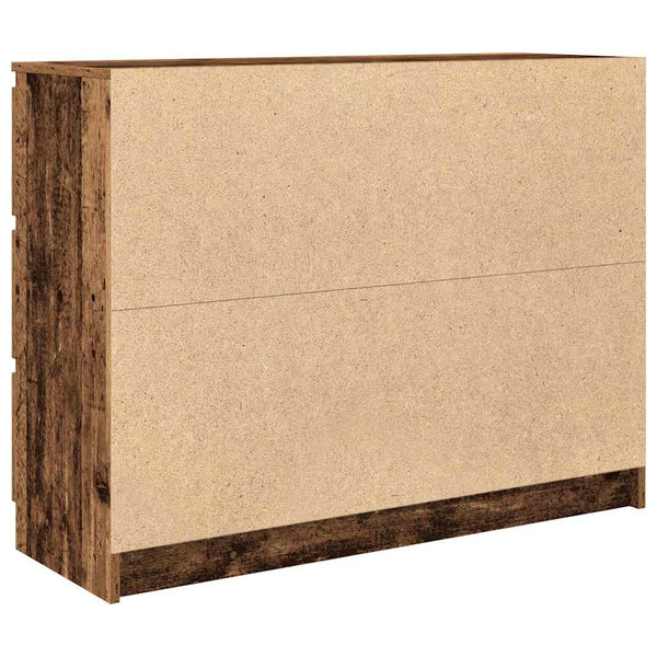 Vanha puu senkki Christian 100x35x76cm (puinen)