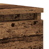 Vanha puu senkki Christian 100x35x76cm (puinen)