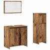 Badezimmermöbel-Set Precup (3-teilig, Altholz, Holz)