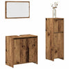 Badezimmermöbel-Set Precup (3-teilig, Altholz, Holz)