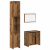 Badezimmermöbel-Set Cardina (3-teilig, Altholz, Holz)