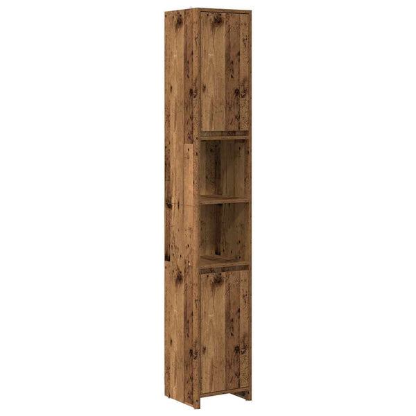 Badezimmermöbel-Set Cardina (3-teilig, Altholz, Holz)