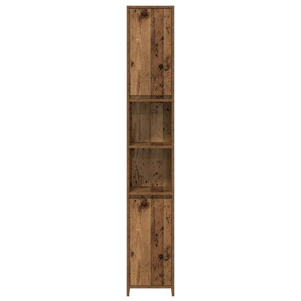 Badezimmermöbel-Set Cardina (3-teilig, Altholz, Holz)