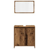 Badezimmermöbel-Set Cardina (3-teilig, Altholz, Holz)