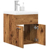 Badezimmermöbel-Set Miercurea (2-teilig, Holz, Altholz)