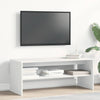 Valkoinen tv-taso Mahler 100x40x40cm (lastulevy)