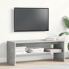 Betoninharmaa tv-taso Mahler 120x40x40cm (lastulevy)